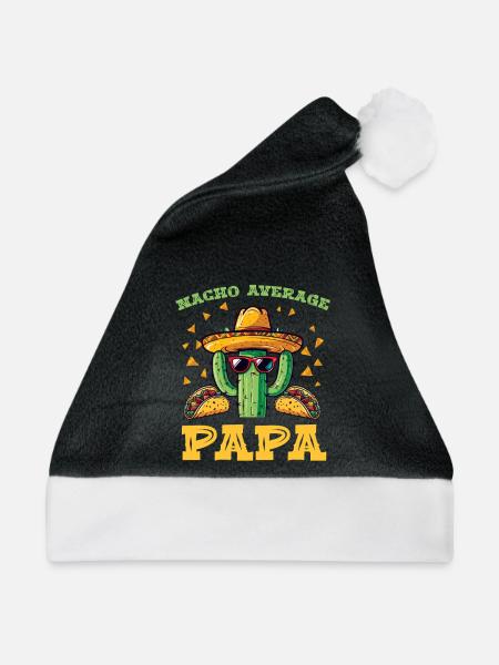 Kaktus Papa Fiesta - Weihnachtsmütze - Schwarz/Weiß