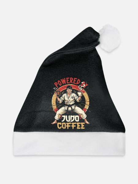 Judo Kampfsport - Weihnachtsmütze - Schwarz/Weiß