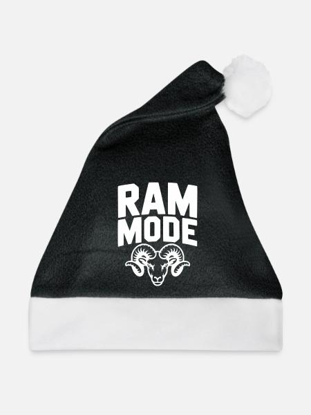 RAM-Modus - Weihnachtsmütze - Schwarz/Weiß