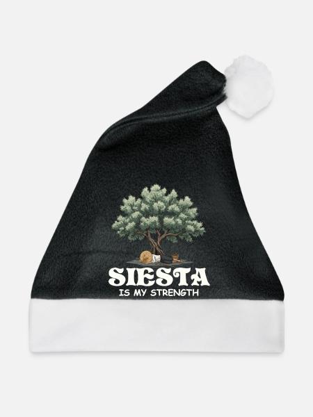 Siesta - Weihnachtsmütze - Schwarz/Weiß