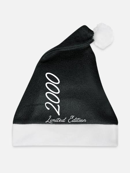 2000 Millennium Limited Edition - Weihnachtsmütze - Schwarz/Weiß