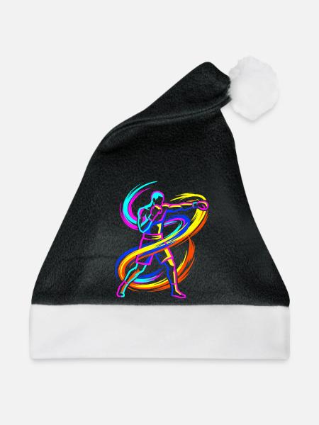Boxen - Weihnachtsmütze - Schwarz/Weiß