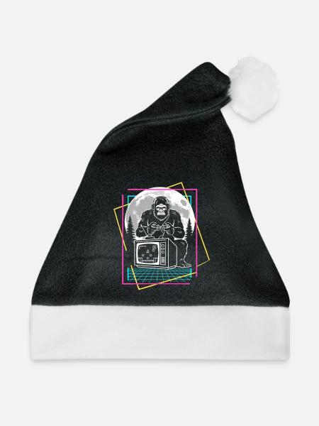 Bigfoot Gaming - Weihnachtsmütze - Schwarz/Weiß