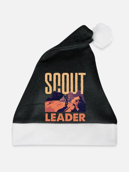 Pfadfinderleiter Scouting Troop Leader Hobby - Weihnachtsmütze - Schwarz/Weiß