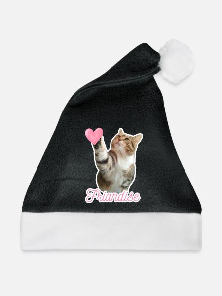 Missty Check Treat - Weihnachtsmütze - Schwarz/Weiß