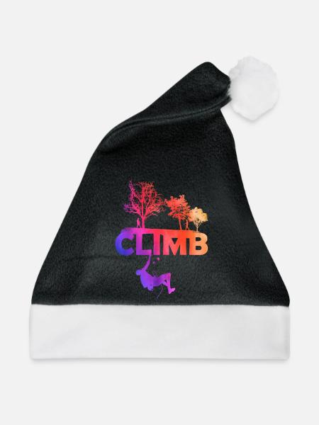 Climb Gradient Silhouette - Weihnachtsmütze - Schwarz/Weiß