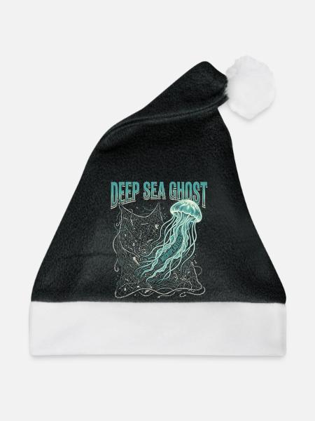 Deep Sea Ghost - Weihnachtsmütze - Schwarz/Weiß