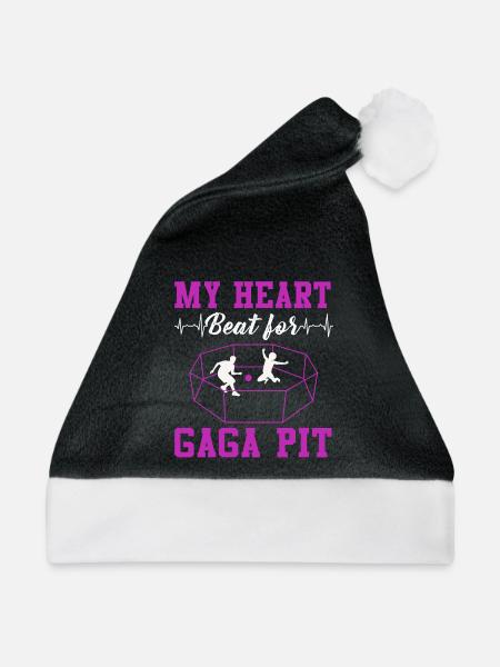 My Heart Beat Arena - Weihnachtsmütze - Schwarz/Weiß
