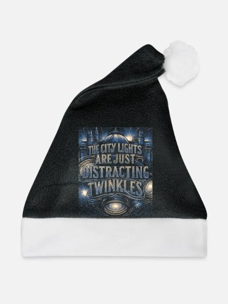 Celestial Constellation Astrology Gift - Weihnachtsmütze - Schwarz/Weiß