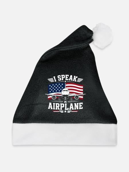 Flugzeug Wartung Techniker Luftfahrt - Weihnachtsmütze - Schwarz/Weiß