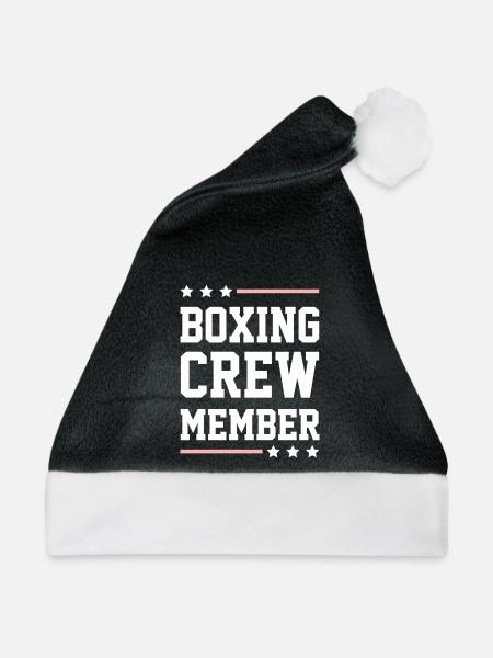Boxing Crew - Weihnachtsmütze - Schwarz/Weiß