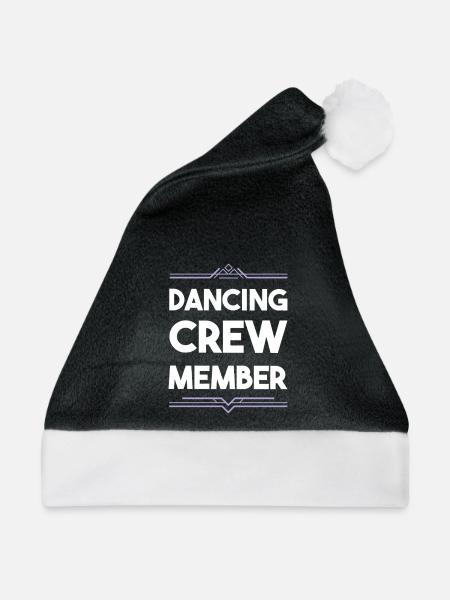 Dancing Crew - Weihnachtsmütze - Schwarz/Weiß