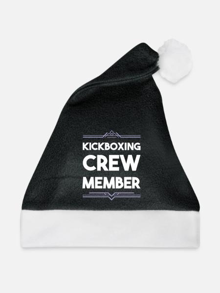Kickboxing Crew - Weihnachtsmütze - Schwarz/Weiß