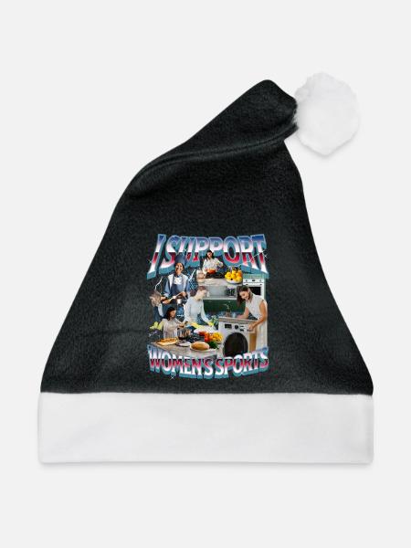 I Support Women's Sports Unwearable Bootleg - Weihnachtsmütze - Schwarz/Weiß