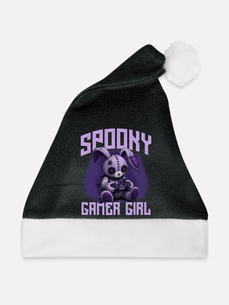 Pastel Goth Soft Goth Gaming Gamer - Weihnachtsmütze - Schwarz/Weiß
