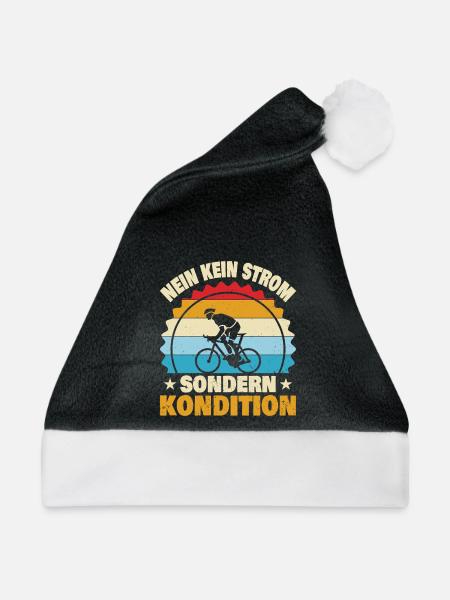Kein Strom - Weihnachtsmütze - Schwarz/Weiß