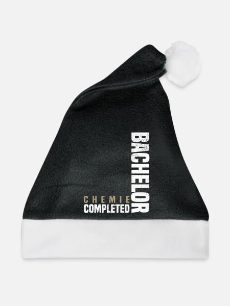 Bachelor Chemie - Weihnachtsmütze - Schwarz/Weiß