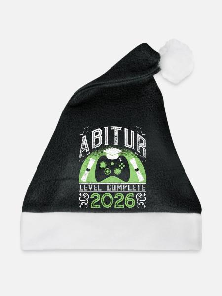 Abitur complete Abiturient - Weihnachtsmütze - Schwarz/Weiß