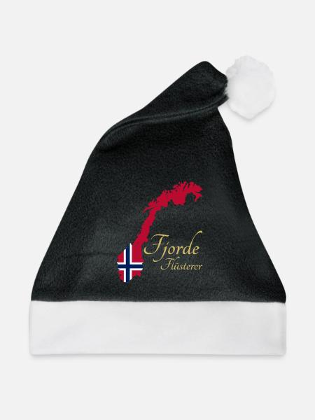 Fjorde Flüsterer - Weihnachtsmütze - Schwarz/Weiß