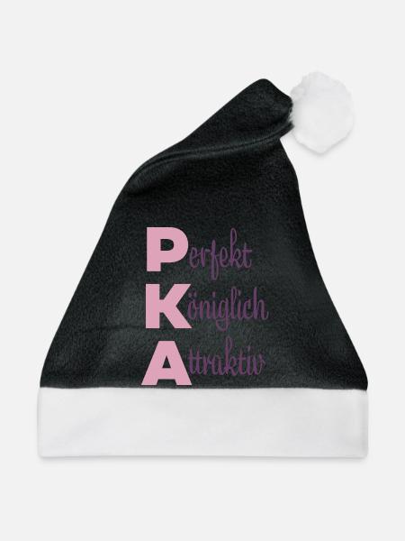 Perfekt Königlich Attraktiv - Weihnachtsmütze - Schwarz/Weiß