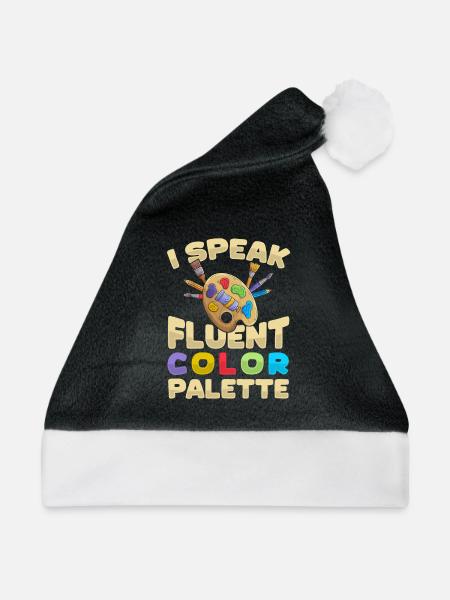 Art Director - Weihnachtsmütze - Schwarz/Weiß - Vorne