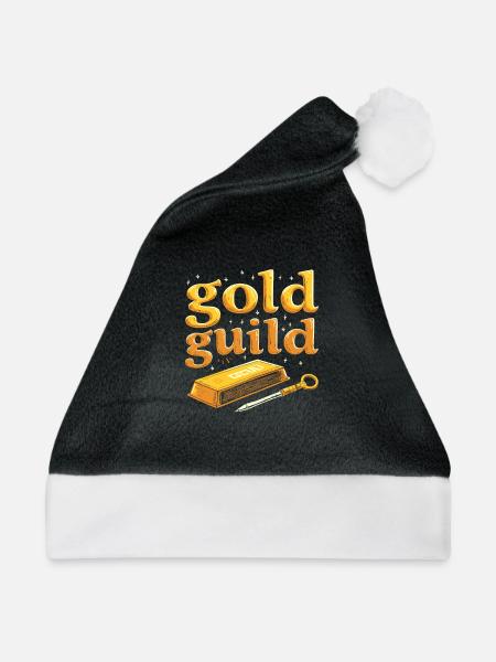 Goldschmied Team - Weihnachtsmütze - Schwarz/Weiß