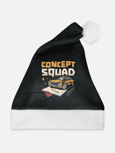 Automobildesigner Kader - Weihnachtsmütze - Schwarz/Weiß