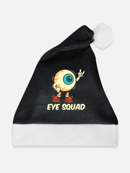 Augenarzt Kader - Weihnachtsmütze - Schwarz/Weiß