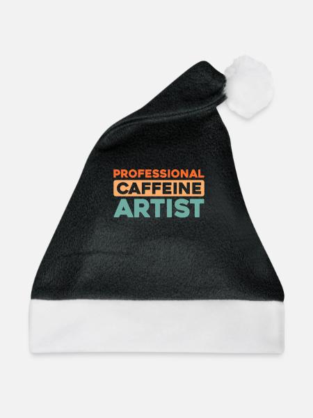 Barista - Weihnachtsmütze - Schwarz/Weiß