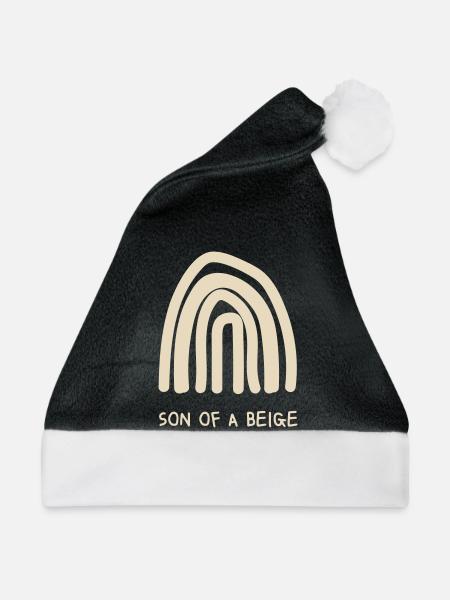 Son of a Beige - Weihnachtsmütze - Schwarz/Weiß