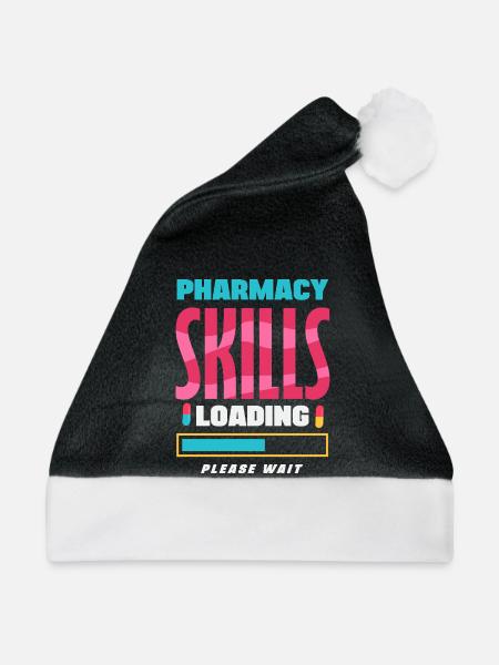 Apotheker Pharmazeutisch-technischer - Weihnachtsmütze - Schwarz/Weiß