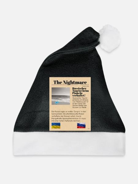 The Nightmare 2 Ironisch - Weihnachtsmütze - Schwarz/Weiß