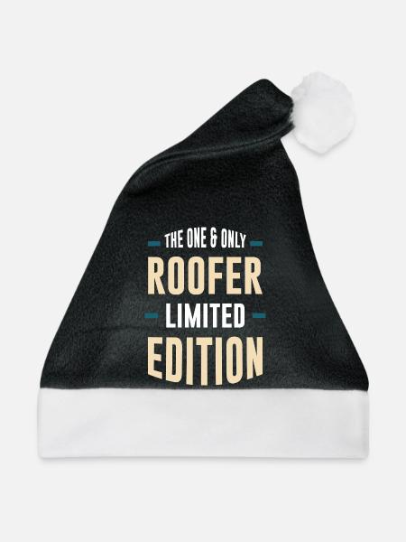 Roofer Limited Edition - Weihnachtsmütze - Schwarz/Weiß