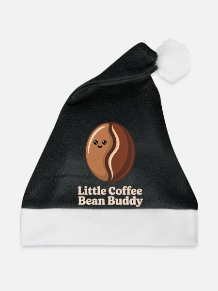 Kaffeebohne - Weihnachtsmütze - Schwarz/Weiß
