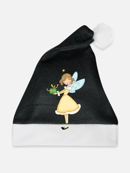 Christmas Fairy - Weihnachtsmütze - Schwarz/Weiß