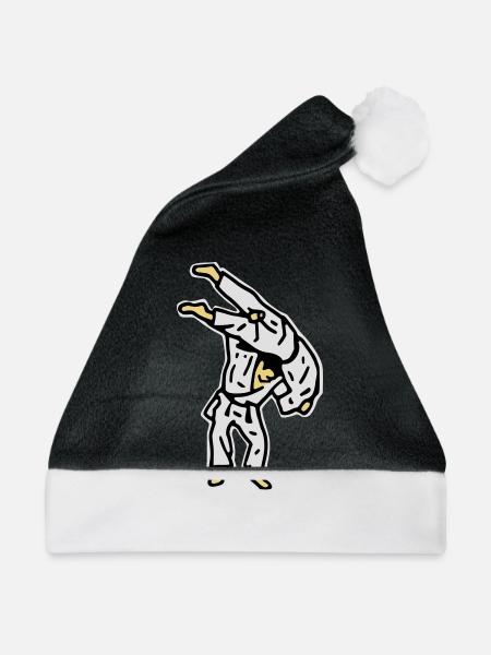 kata_guruma0 - Weihnachtsmütze - Schwarz/Weiß