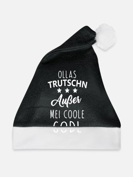 Trutschn Godl - Weihnachtsmütze - Schwarz/Weiß