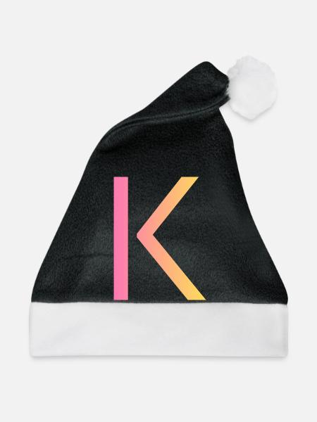 K - Weihnachtsmütze - Schwarz/Weiß