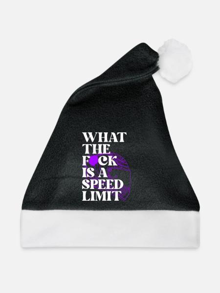 Auto - Weihnachtsmütze - Schwarz/Weiß