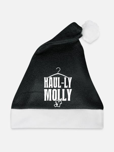 Thrift Shop Haul-ly Molly Love Thrifting - Weihnachtsmütze - Schwarz/Weiß - Vorne