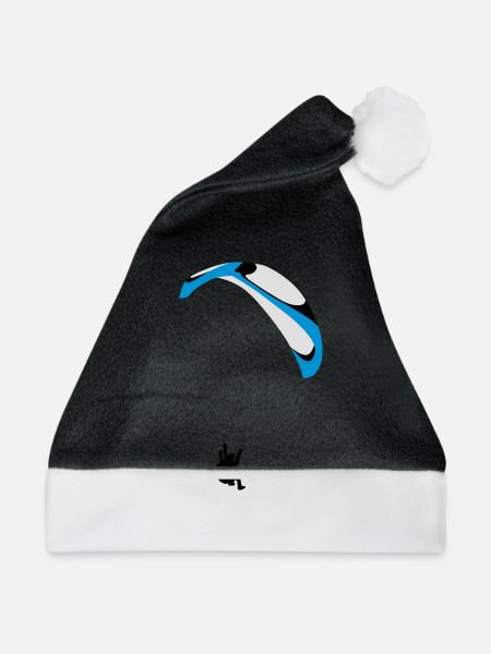 Paragliding Acro - Weihnachtsmütze - Schwarz/Weiß