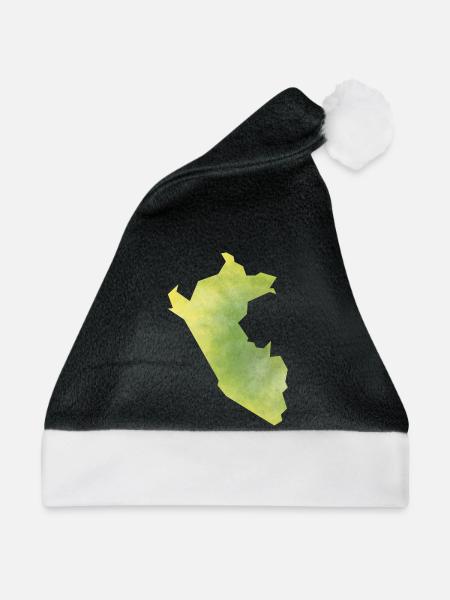 Peru - Weihnachtsmütze - Schwarz/Weiß