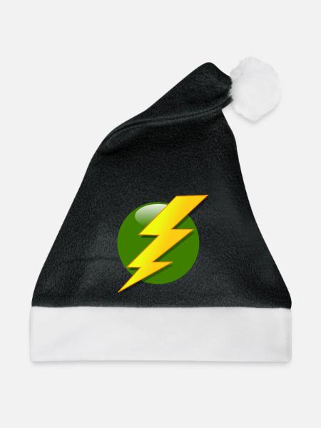 Blitz - Weihnachtsmütze - Schwarz/Weiß