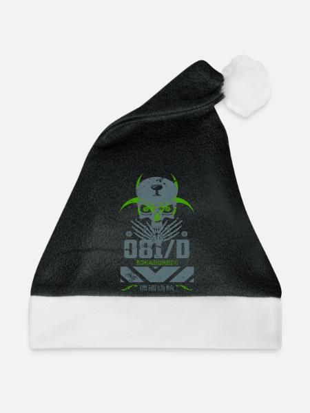 Underground Skull - Weihnachtsmütze - Schwarz/Weiß