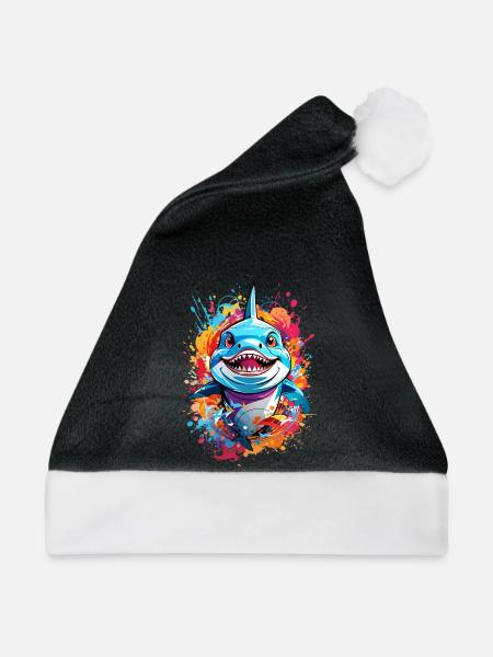 Hai - Weihnachtsmütze - Schwarz/Weiß