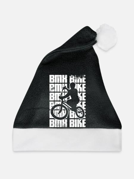 BMX Bike - Weihnachtsmütze - Schwarz/Weiß