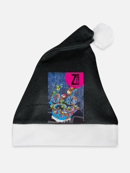 Zgeneration 3 - Weihnachtsmütze - Schwarz/Weiß