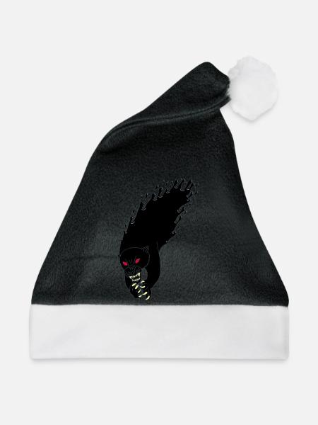 Flüssiger - Weihnachtsmütze - Schwarz/Weiß