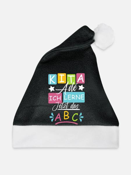 Kita Abgänger 2026 - Weihnachtsmütze - Schwarz/Weiß