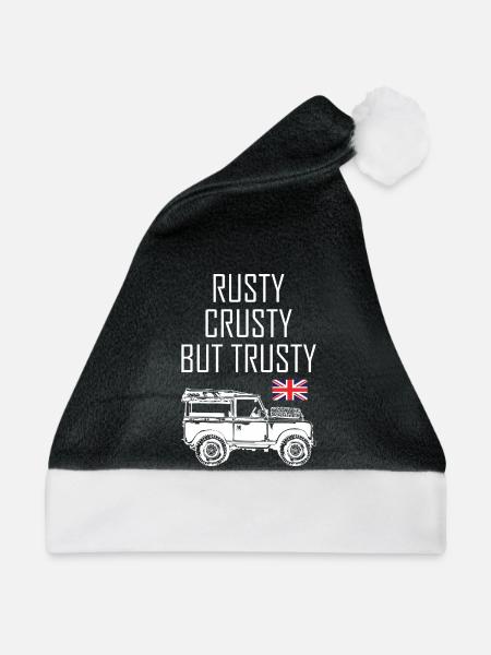 Rusty_Crusty_but_Trusty - Weihnachtsmütze - Schwarz/Weiß